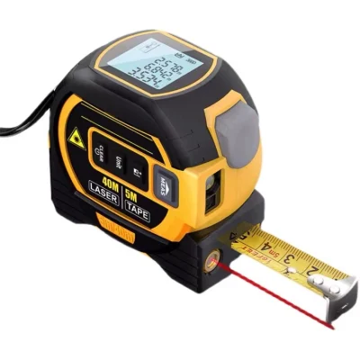 Fita laser 3 em 1 ferramenta de medição de distância de fita laser