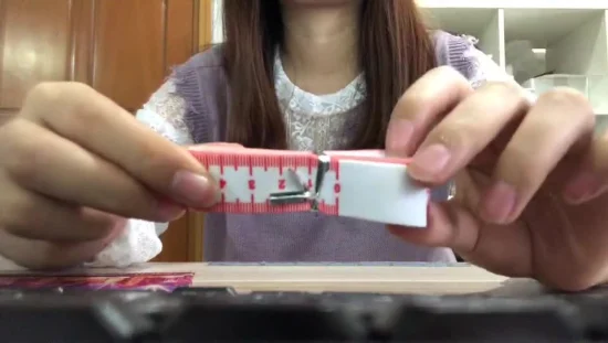 Fita métrica de sutiã macio de uso simples em cm